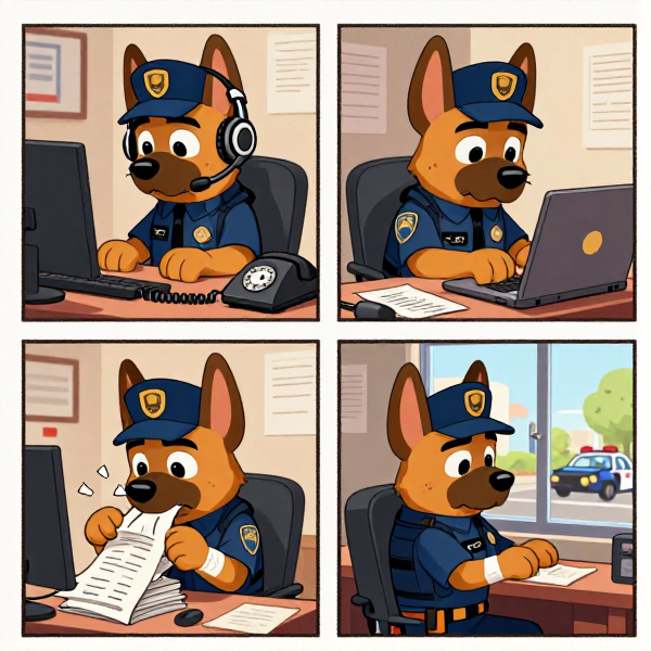 4 panel comic